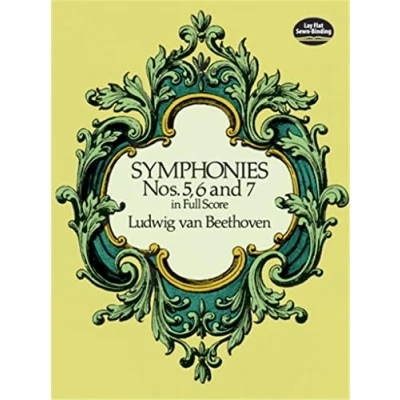 Abbildung von Symphonies Nos. 5, 6, and 7 in Full Score (Dover Music Scores)