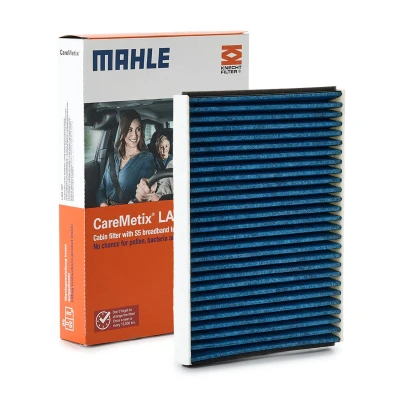 Abbildung von MAHLE ORIGINAL LAO 387 Innenraumfilter Aktivkohlefilter, mit antiallergischer Wirkung, antibakterieller Wirkung 280,0 193 30,0 CareMetix