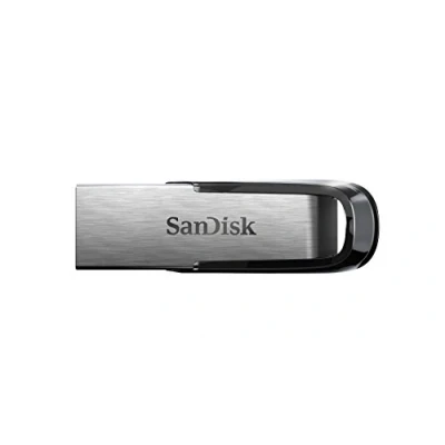 Abbildung von SanDisk Ultra Flair Flash Laufwerk 1TB (USB 3.0, bis zu 150MB/s lesen, Passwortschutz, App, Robuste und Metallgehäuse) Silber/Schwarz