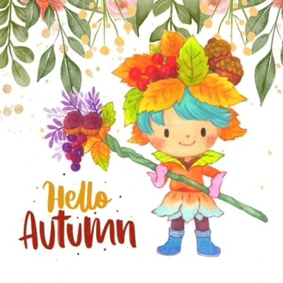 Abbildung von Hello Autumn: Herbst Malbuch für Kinder, Erwachsene und Senioren mit 50 herbstlichen Motiven zum Entspannen