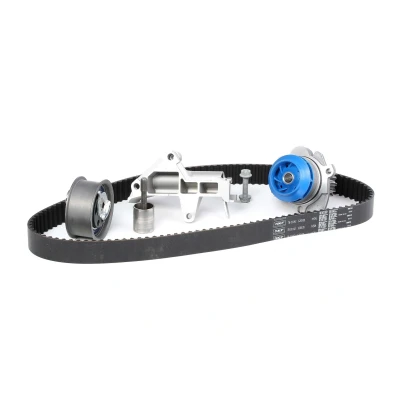Abbildung von SKF VKMC 01942 Wasserpumpe + Zahnriemensatz mit Dichtungen Spanndämpfer, Spannrolle, Stehbolzen 120 SEAT: Alhambra I, Leon I Hatchback