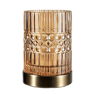 Abbildung von Pauleen Tischleuchte »Crystal Elegance«, 22 flammig, Leuchtmittel E27 ohne Leuchtmittel, E27, Glas Bernstein
