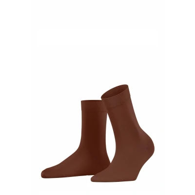 Abbildung von Falke Cotton Touch Socken, Damen, Größe: 39 42, Havanaclub
