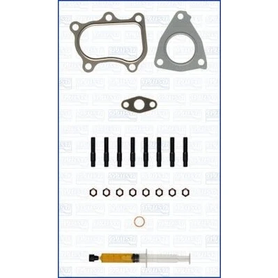 Abbildung von AJUSA JTC11550 Montagesatz, Lader with studs, syringe oil mit Dichtungen Montageanleitung RENAULT: MASTER 2 Kasten, Bus