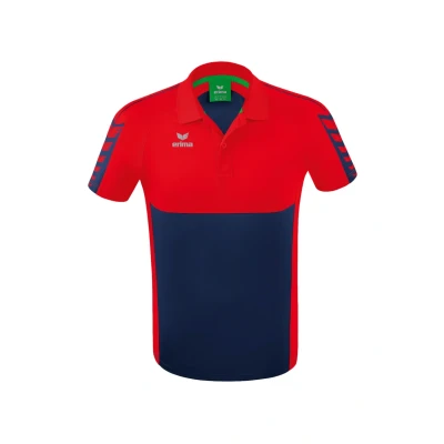 Abbildung von Erima Herren Six Wings Sport Polohemd, new navy, XL