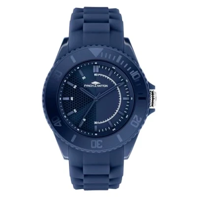 Abbildung von Fynch Hatton Uhr, Herren, Größe: One Size, Blau