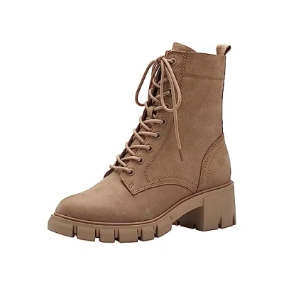 Abbildung von Tamaris Schnürstiefelette, Damen, Größe: 36, Camel Schuhe