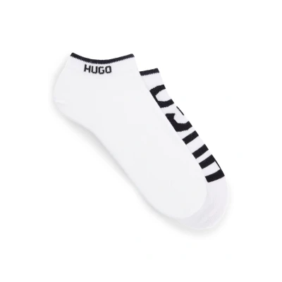 Abbildung von HUGO LOGO 2 PACK Socken, Damen, Größe: 39 42, White