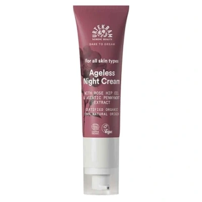 Abbildung von Urtekram Soft Wild Rose Ageless Eye Cream Anti Aging Augencreme Reduziert Schwellungen und feine Linien Dare to Dream Natürlich, Bio Vegan, 50ml