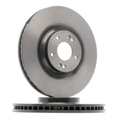 Abbildung von BREMBO 09.D626.11 Bremsscheibe 345 30 5 innenbelüftet beschichtet hochgekohlt mit Schrauben HYUNDAI: i30 III Hatchback, Fastback
