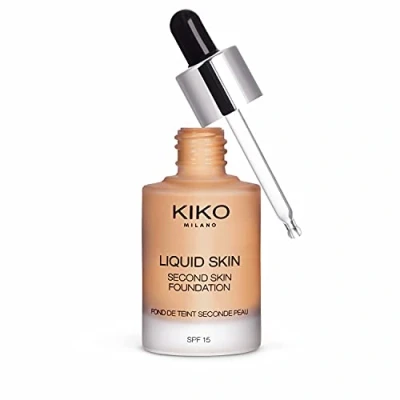 Abbildung von KIKO Milano Liquid SKIN Second Foundation Foundation, Damen, Größe: 30 ml, 100 neutral gold