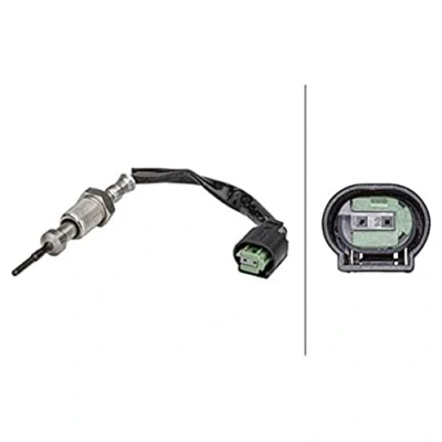 Abbildung von HELLA 6PT 358 181 261 Sensor, Abgastemperatur BMW: 3 Saloon, Touring, 5 Saloon
