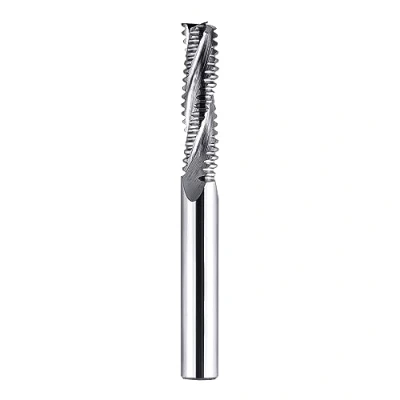 Abbildung von SpeTool Fräser 3 Flöten Schruppfräser 8 mm Schaftdurchmesser Vollhartmetall CNC Maschinenfräser