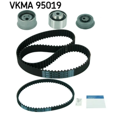 Abbildung von SKF VKMA 95019 Zahnriemensatz 65 mit abgerundetem Zahnprofil MITSUBISHI: L200 III Pickup, L400 / Space Gear Minibus, L300 Delica Minibus