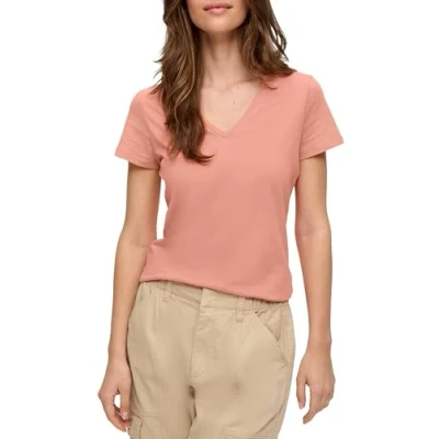 Abbildung von QS Damen 2058279 T Shirt, orange 2108, XX Large