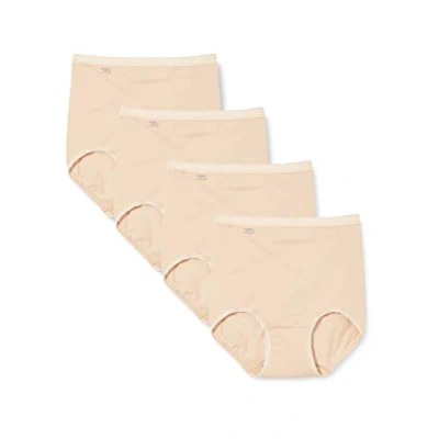 Abbildung von sloggi Damen Basic+ Maxi 4P Slip, Skin, 38