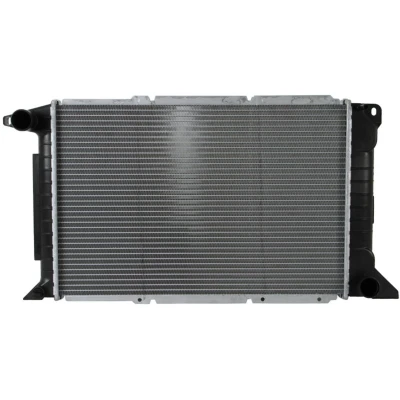 Abbildung von NISSENS 62080A Kühler, Motorkühlung Aluminium 538 359 40 Kühlrippen gelötet