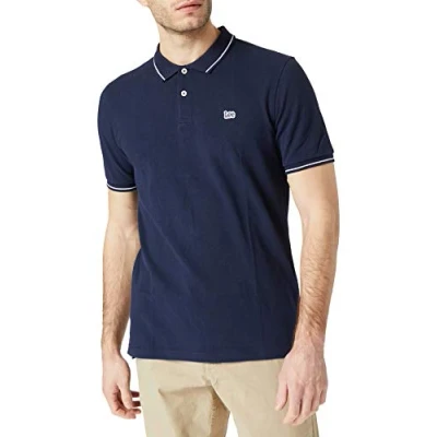 Abbildung von Lee Poloshirt, Herren, Größe: 4XL, Navy