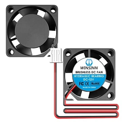 Abbildung von WINSINN DC 20 mm Lüfter 12 V 2010 Hydrauliklager, bürstenlose Kühlung, x 10 mm, 2 polig (2 Stück)