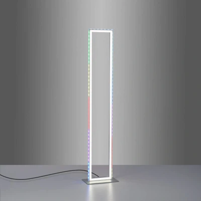 Abbildung von JUST LIGHT Stehlampe »FELIX60«, 2 flammig, Leuchtmittel LED Board fest integriert integriert, LED, CCT über Fernbedienung, RGB Rainbow, Infrarot inkl.,Schalter
