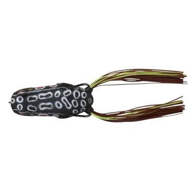 Abbildung von Savage Gear 3D Pop Frog Popper Gummifrosch zum Spinnangeln auf Barsche &amp; Hechte, Oberflächenköder, Topwater Baits, Hechtköder, Länge / Gewicht:5.5cm 14g, Farbe:Brown