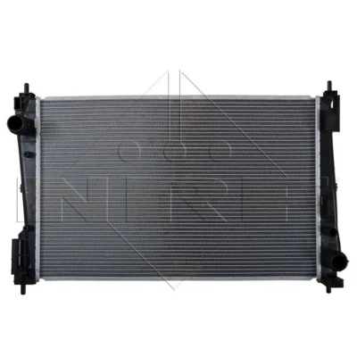 Abbildung von NRF EASY FIT 53455 Kühler, Motorkühlung Aluminium 620 398 26 mit Dichtring Kühlrippen gelötet FIAT: Grande Punto Hatchback, III Hatchback