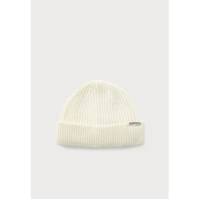 Abbildung von Jack &amp; Jones Jacprem Beanie Mütze, Herren, Größe: One Size, Antique white