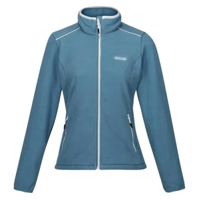 Abbildung von Regatta Damen Women&#039;s Floreo Iv Full Zip Jacket Fleecejacke, Coronet Blue(White), 40 EU