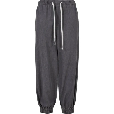 Abbildung von Urban Classics Jeans Tapered Fit, Damen, Größe: 5XL, Midgrey
