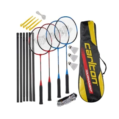 Abbildung von Carlton Badmintonset Match 2 Spieler (2 Schläger, Bälle + Tasche)