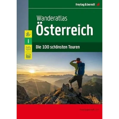Abbildung von Wanderatlas Österreich, Jubiläumsausgabe 2020: Die 100 schönsten Touren (freytag &amp; berndt Wander Rad Freizeitkarten)