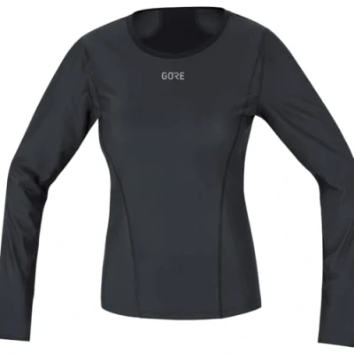 Abbildung von GORE WEAR Damen Windstopper Base Layer Shirt Langarm, Schwarz, 36 EU