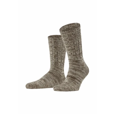 Abbildung von FALKE Herren Socken Brooklyn M So Baumwolle einfarbig 1 Paar, Weiß Wool White 2060, 39 42