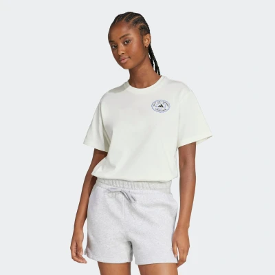 Abbildung von adidas Sportswear Farmers Market Graphic TEE Tshirt print, Damen, Größe: XS, White