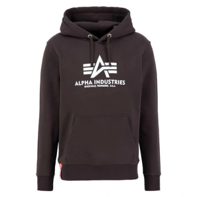 Abbildung von Alpha Industries FOIL Kapuzenpullover, Herren, Größe: XXL, Hunter brown