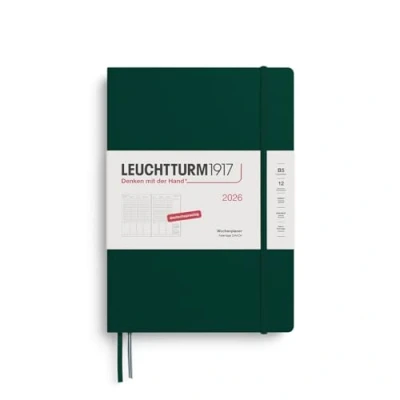 Abbildung von LEUCHTTURM1917 372576 Wochenplaner Composition (B5) 2026, 12 Monate, Forest Green, Deutsch