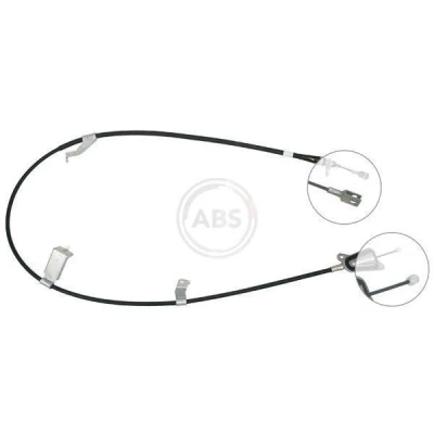 Abbildung von A.B.S. K19897 Handbremsseil 1745 Scheibenbremse für Links /Rechtslenker NISSAN: X Trail