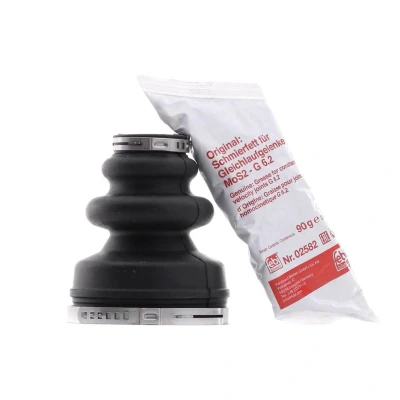 Abbildung von FEBI BILSTEIN 22015 Achsmanschette Vorderachse, getriebeseitig Gummi PEUGEOT: 306 Hatchback, 206 307 CC, CITROËN: C3 I Hatchback