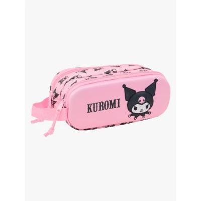 Abbildung von Hello Kitty Kuromi 3D Doppel Federmäppchen, Hellrosa