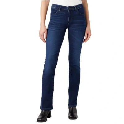 Abbildung von Wrangler Jeans Bootcut, Damen, Größe: 34x34, Nightshade
