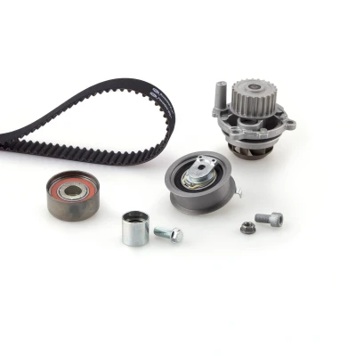 Abbildung von GATES KP15616XS Wasserpumpe + Zahnriemensatz mit Tru Power AUDI: A4 B6 Avant, Saloon, A3 Sportback, VOLKSWAGEN: Golf 5, Touran I