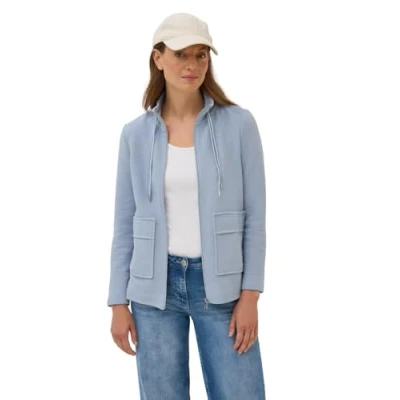 Abbildung von CECIL Damen 3227302 Leichte Ottoman Jacke, Mountain Blue, XL