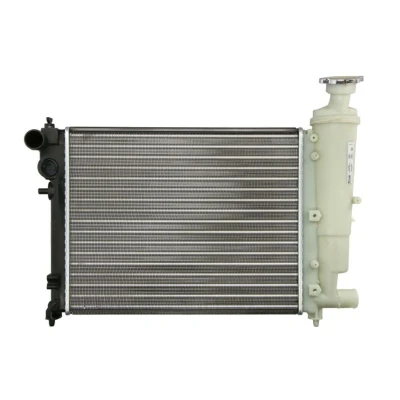 Abbildung von NISSENS 61358 Kühler, Motorkühlung Aluminium 388 322 23 Kühlrippen mechanisch gefügt PEUGEOT: 106 II Hatchback, CITROËN: Saxo Hatchback
