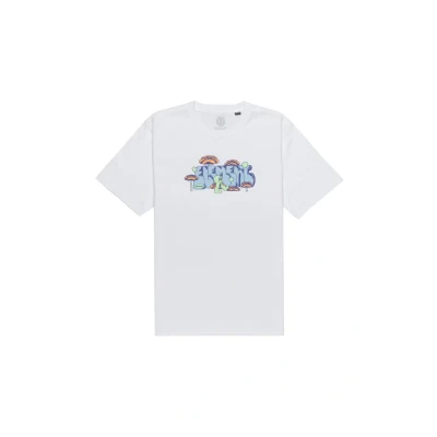 Abbildung von Element Tshirt print, Herren, Größe: Large, White
