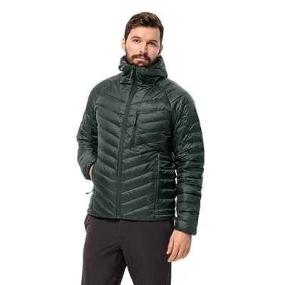 Abbildung von Jack Wolfskin Passamani Daunenjacke, Herren, Größe: XXL, Black olive