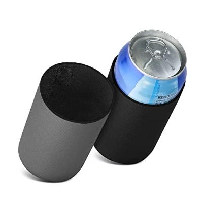 Abbildung von kwmobile 2x 500ml Can Dosenkühler für Bierdosen und andere Getränkedosen Schwarz Grau