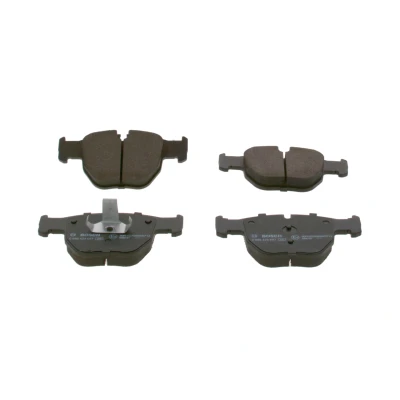 Abbildung von BOSCH 0 986 424 687 Bremsbelagsatz Low Metallic mit Kolbenclip, Anti Quietsch Blech LAND ROVER: Range Rover 3