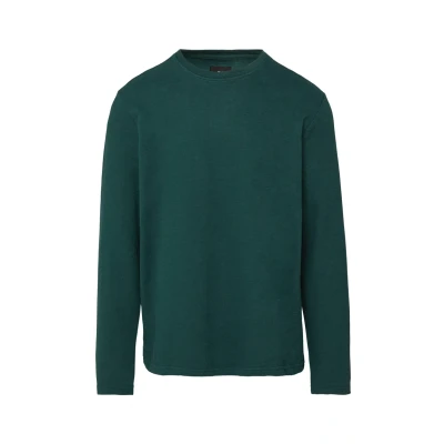 Abbildung von QS Langarmshirt, Herren, Größe: XL, Smaragd