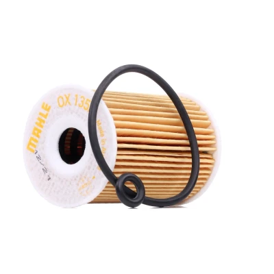Abbildung von MAHLE ORIGINAL OX 135/1D Ölfilter Filtereinsatz FORD: C Max 2, RENAULT: MEGANE 3, MERCEDES BENZ: A Class, Vaneo