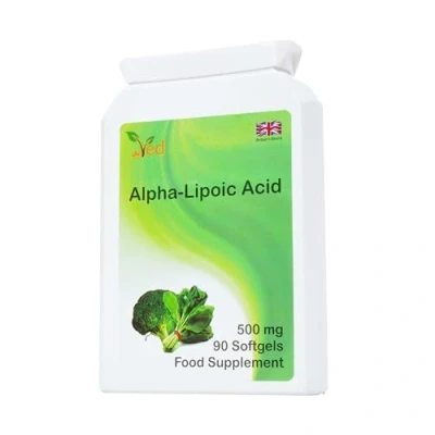 Abbildung von Ved Alpha Liponsäure (90 Kapseln) 500 mg